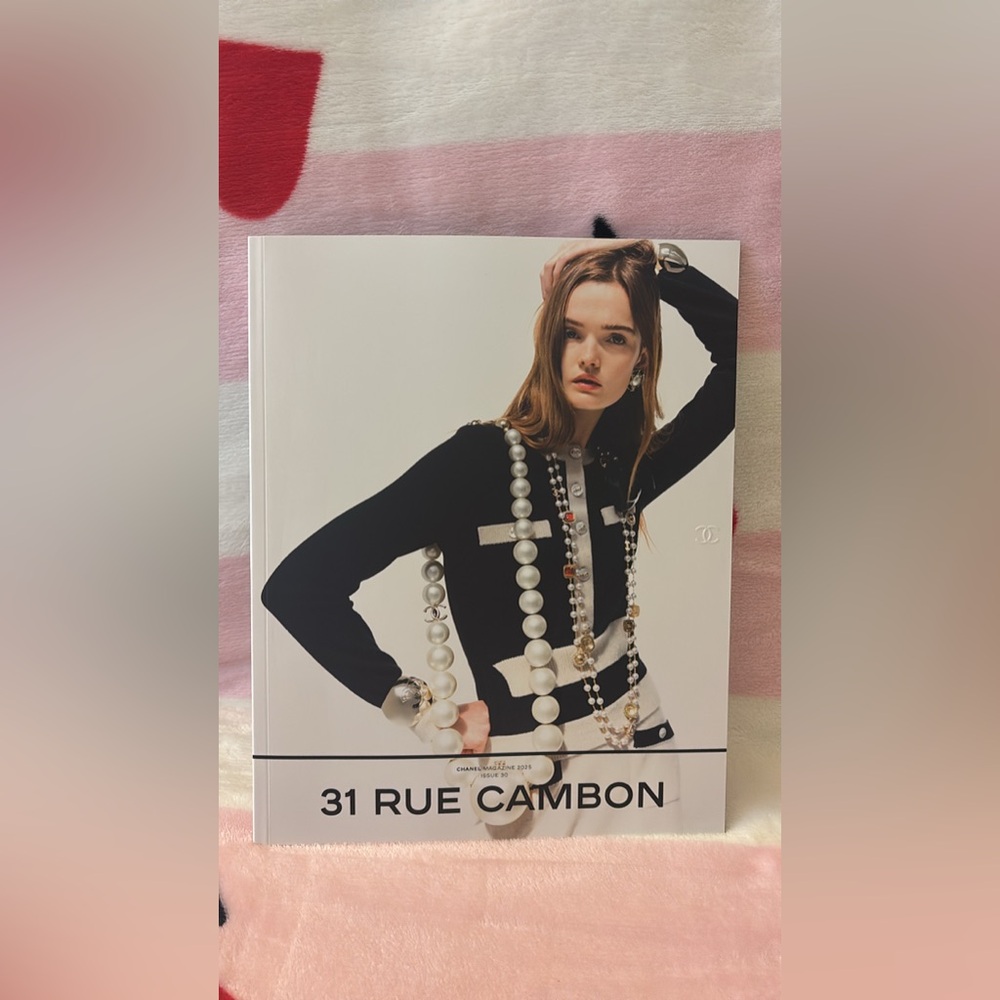 CHANEL Black and White Fashion Magazine
